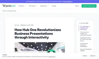 Preview of the Hub One Case Study