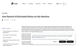 Preview of the Resolve AI Case Study