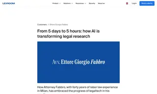 Preview of the Ettore Giorgio Fabbro Case Study