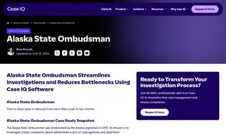 Preview of the Alaska State Ombudsman Case Study