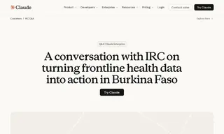 Preview of the International Rescue Committee (IRC) Case Study