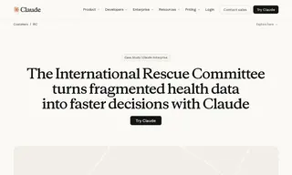 Preview of the International Rescue Committee (IRC) Case Study