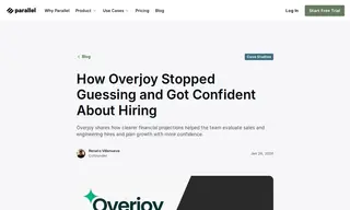 Preview of the Overjoy Case Study