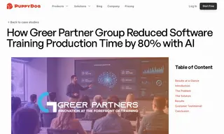 Preview of the Greer Partner Group Case Study