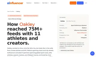 Preview of the Oakley Case Study
