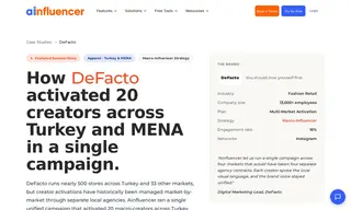 Preview of the DeFacto Case Study