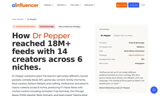 Preview of the Dr Pepper Case Study