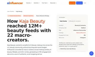 Preview of the Kaja Beauty Case Study