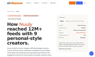 Preview of the Nuuly Case Study
