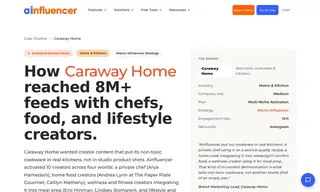 Preview of the Caraway Home Case Study
