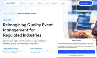 Preview of the MasterControl Case Study