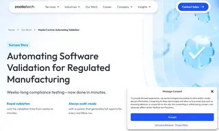 Preview of the MasterControl Case Study