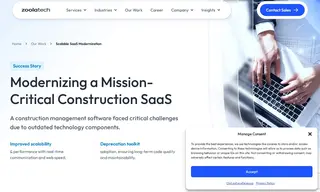 Preview of the Leading European Construction SaaS Provider Case Study