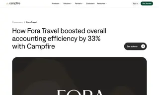 Preview of the Fora Travel Case Study