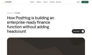 Preview of the PostHog Case Study