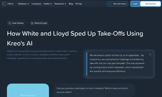 Preview of the White & Lloyd Case Study