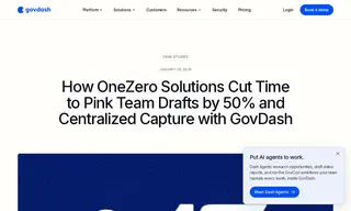 Preview of the OneZero Solutions LLC Case Study