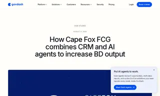 Preview of the Cape Fox Federal Contracting Group (fcg) Case Study
