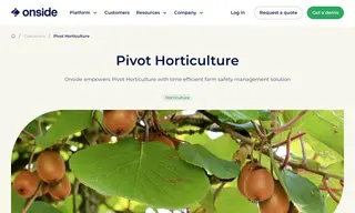 Preview of the Pivot Horticulture Case Study