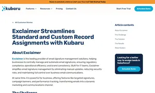 Preview of the Exclaimer Case Study