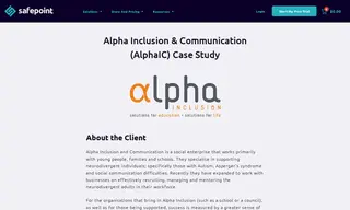 Preview of the Alpha Inclusion and Communication Case Study