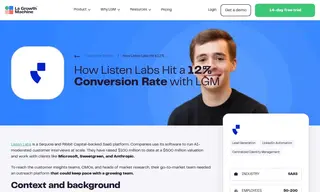 Preview of the Listen Labs Case Study