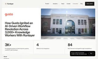 Preview of the Gusto Case Study