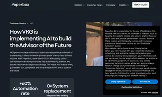 Preview of the VKG Case Study
