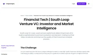 Preview of the South Loop Venture Capital Case Study