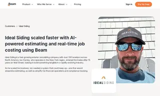 Preview of the Ideal Siding Case Study