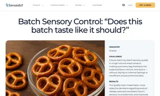 Preview of the Snack Manufacturing Company Case Study