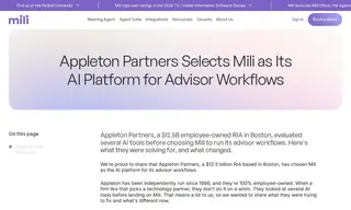 Preview of the Appleton Partners Case Study