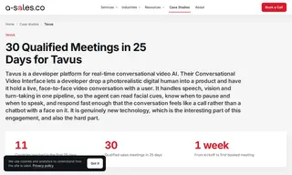 Preview of the Tavus Case Study