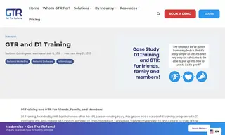 Preview of the D1 Training Case Study