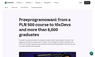 Preview of the Przeprogramowani Case Study