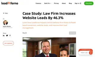 Preview of the Moses & Rooth Criminal Defense Lawyers Case Study