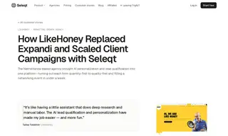 Preview of the LikeHoney Case Study