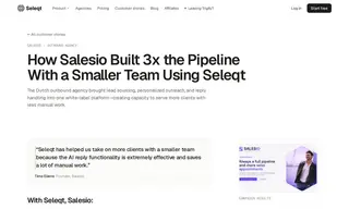 Preview of the Salesio Case Study