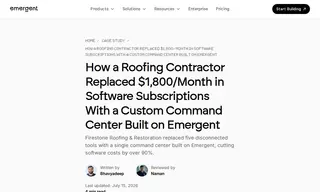 Preview of the Firestone Roofing & Restoration Case Study