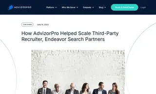 Preview of the Endeavor Search Partners Case Study
