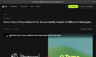 Preview of the Tomo Case Study