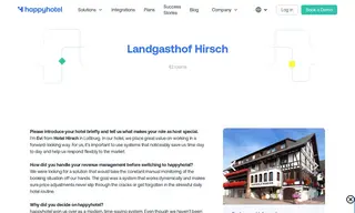 Preview of the Landgasthof Hirsch Case Study