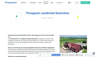 Preview of the Thurgauer Landhotel Seemöwe Case Study