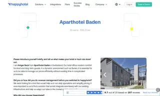 Preview of the Aparthotel Baden AG Case Study