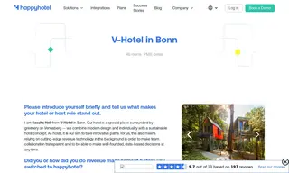 Preview of the V-Hotel in Bonn Case Study