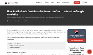 Preview of the Salesforce Case Study