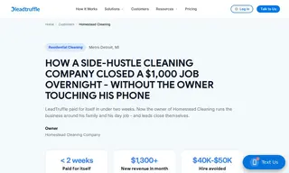Preview of the Homestead Cleaning Company Case Study