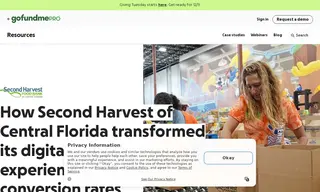 Preview of the Second Harvest of Central Florida Case Study