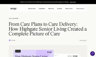 Preview of the Highgate Senior Living Case Study