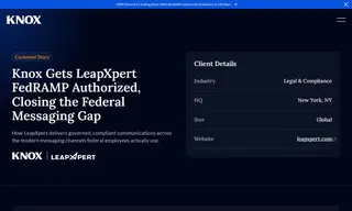 Preview of the LeapXpert Case Study